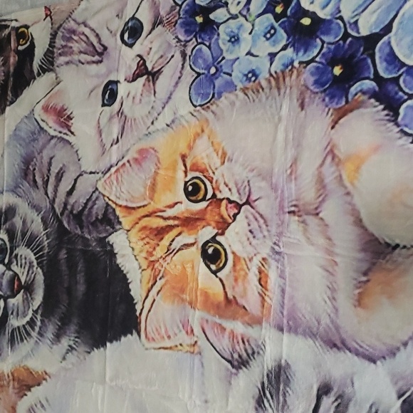 602- Cat Lover's Blanket Throw NWT - Picture 9 of 9